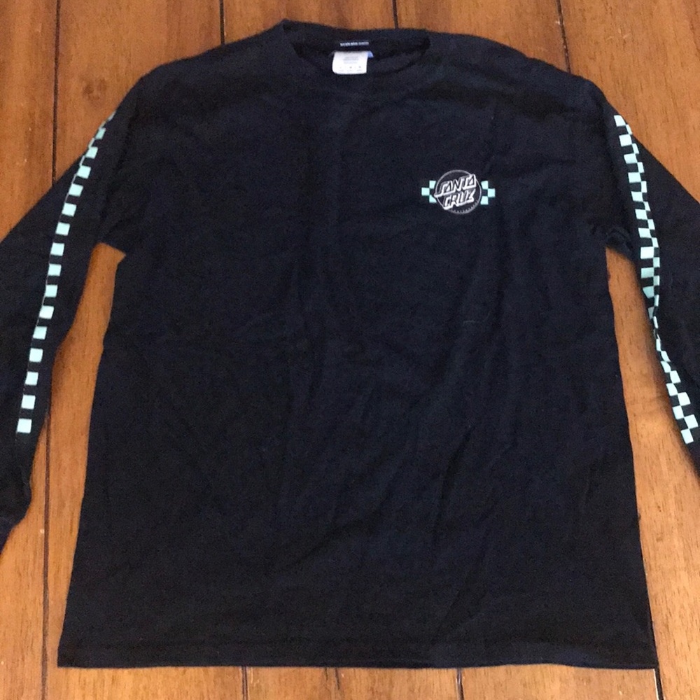 Santa Cruz Black Long-Sleeve